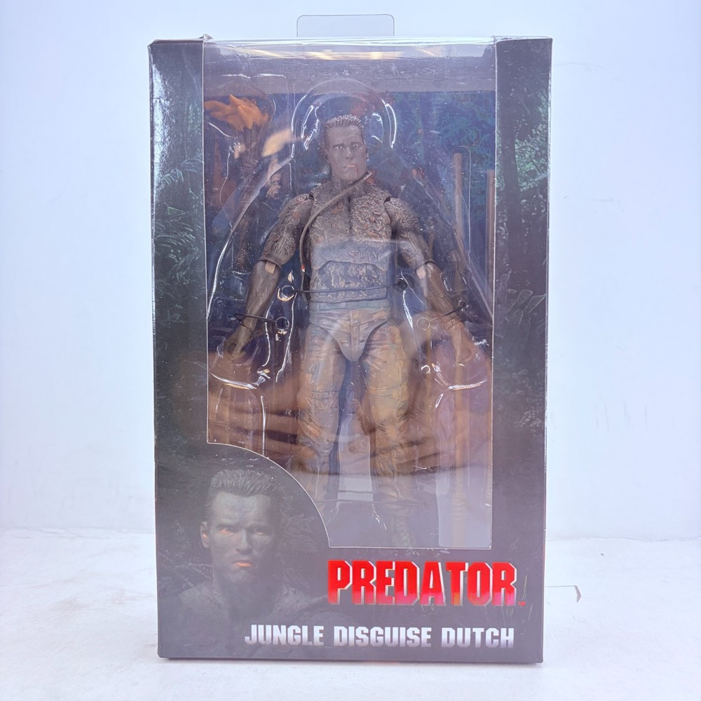 Predator 30th Anniversary Jungle Disguise Dutch 7-inch Action Figure Toy Gift
