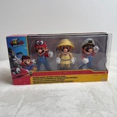 Super Mario Odyssey Multi-Pack 3 Figures Set 2021 New Sealed Jakks Box HTF RARE