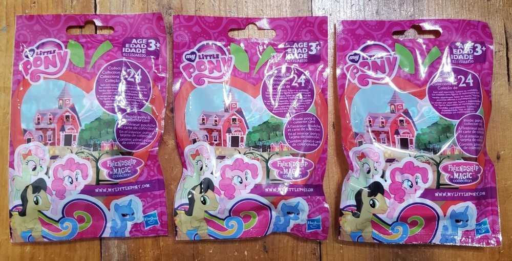 3x My Little Pony Friendship is Magic Wave 14 Sweet Acres Blind Bags (Set of 3)