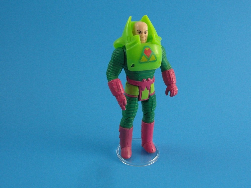 50 x Vintage Super Powers Action Figure Stands – Clear (T2c)