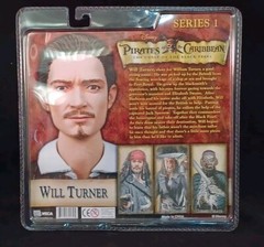 NECA Pirates of the Caribbean Black Pearl Series 1 Will Turner Action Figure
