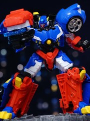 Kids Toy MiniForce Super Dino Power TYRANNO THUNDER Robot Car Bot Model Figure