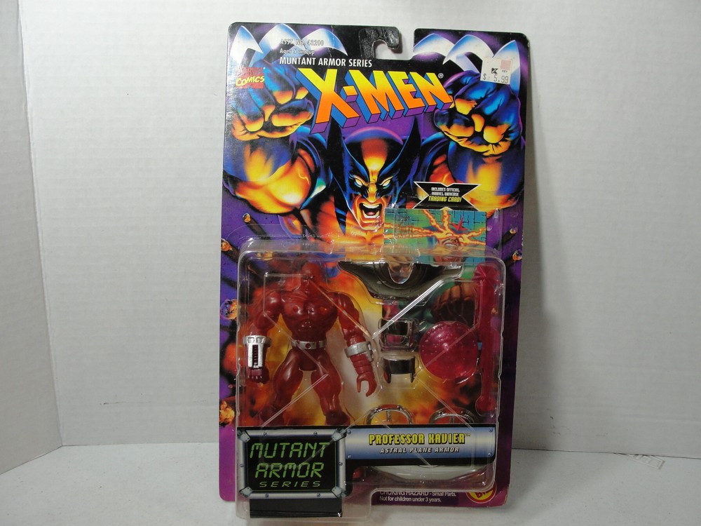 PROFESSOR XAVIER Mutant Armor Series The Uncanny X-Men 1990s Marvel ToyBiz 1996
