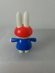 Miffy’s Adventures Figurine Bunny Rabbit Miffy Wearing Bike Helmet Movable Toy