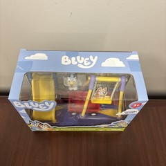 Bluey Bluey’s Playground Mini Figurines Playset Official Licensed USA Seller NIB