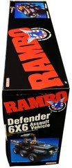 RAMBO: Force of Freedom, Defender 6×6 Assault Vehicle, New! Mint In Sealed Box!!