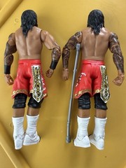 WWE Jimmy Uso & Jey Uso Series 32 Tag Team Samoan Fatu Bloodline with 1 Crutch
