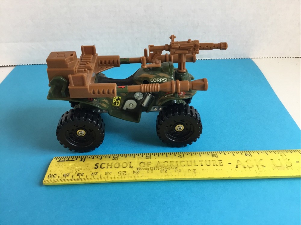 Recon Ranger ATV Quad Cycle Quad Bike 4.5″ Action Figure Vehicle 3470C