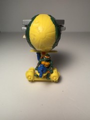 1994 TMNT Ninja Turtles Mini Mutants Blimp & Blue Bombs High Flyin Michaelangelo