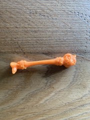 TMNT Universal Monsters Wolfman Leo Accessories Only Orange Variant