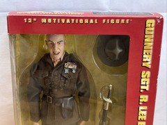 2001 Sideshow Gunnery Sgt. R Lee Ermey 12” Motivational Talking Action Figure