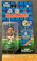 1997 CORINTHIAN FOOTBALL HEADLINERS *JERRY RICE* SF 49ERS NEW SEALED (MS)