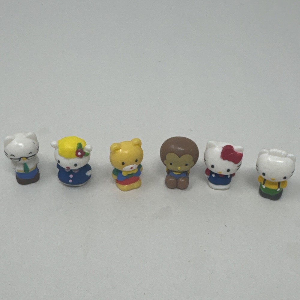 Sanrio Hello Kitty & Friends Squinkies Squishy Lot of 6 Figure
