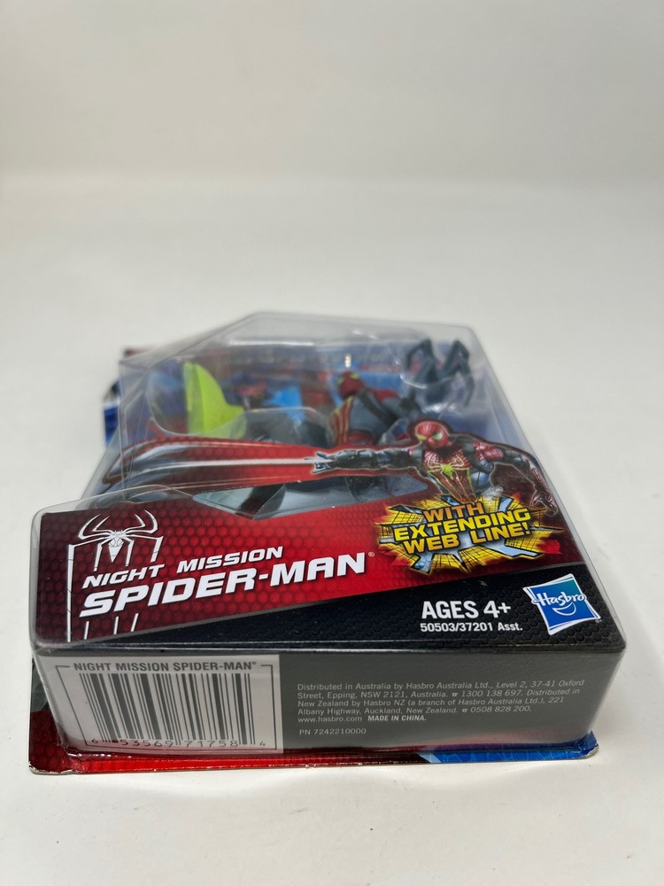 Hasbro The Amazing Spider-Man Concept Series Night Mission Spider-Man Action Fig