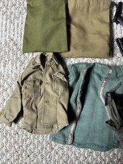 12″ ACTION FIGURE ACCESSORIES – 1/6 – WEAPONS, CLOTHES, AND ACCESSORIES LOT