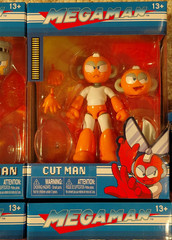Jada Toys Mega Man Wave 1+2 Lot of 5 Cut Man Elect Man Ice Man Fire Man