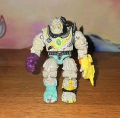 Vintage Bionic Six ljn Complete with Weapons Set of 13 Figures with 5 Card Backs