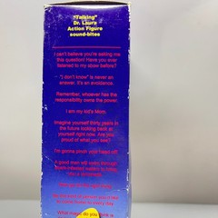 NOS Vintage Dr. Laura Schlessinger Talking Action Figure 11″ Doll Original Box
