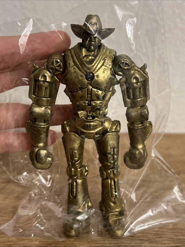 Real Steel Movie Six Shooter 5″ Action Figure Boxing Robot Posable Plastic Toy