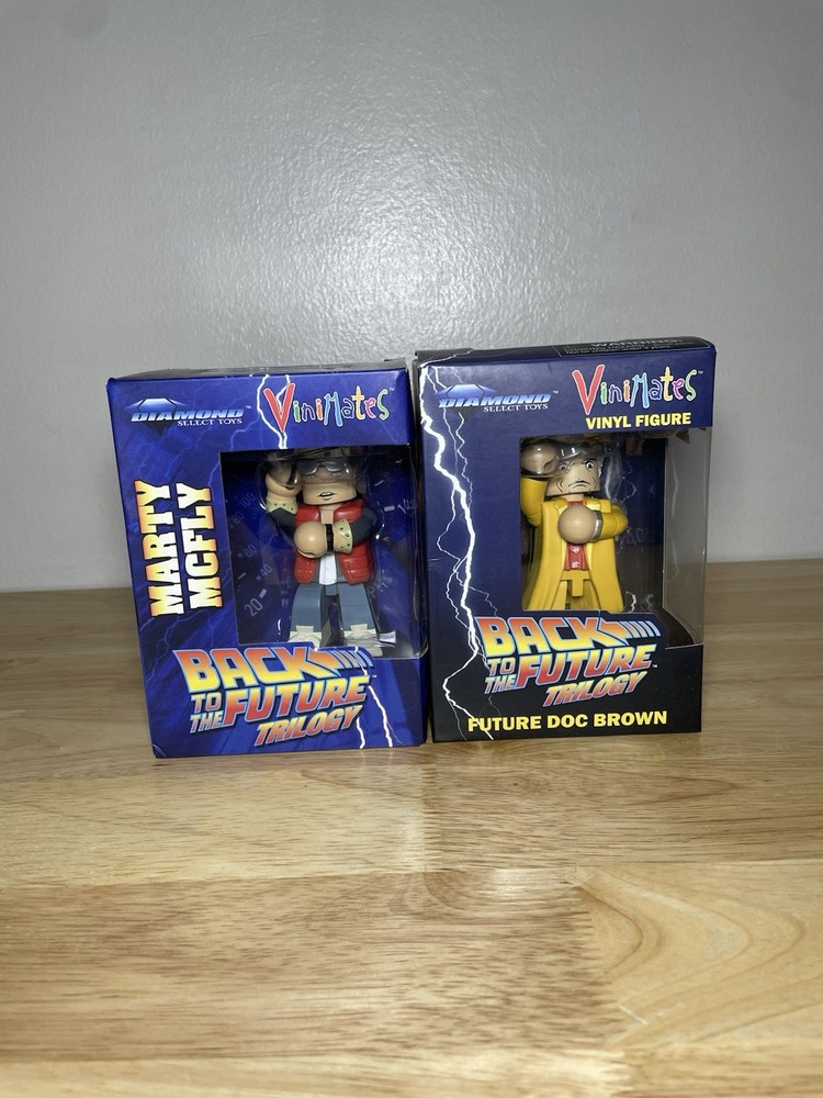 Marty Mcfly & Future Doc Brown Vinimates Back to The Future Trilogy Vinyl Figure