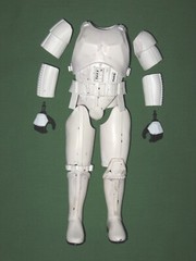 1/6 Weathered Remnant Body Armor Lot ~ 12″ Imperial Stormtrooper Set Star Wars