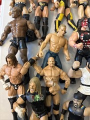 Lot of 30 WWE Loose Figures Elite Legends Basic Lots Of Variety