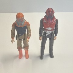 Kenner M.A.S.K. Bruce Sato/Matt Trakker Rhino Action Figures W/ short masks.