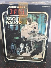 Vintage 1983 Kenner Star Wars ROTJ * AT-ST SCOUT WALKER * NEW IN BOX! * UNUSED!