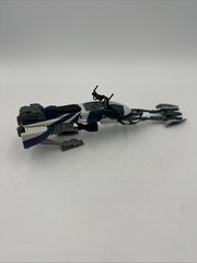 GUC Star Wars Clone Wars Plo Koon Speeder Bike 3.75″ Action Figure 2010 Hasbro