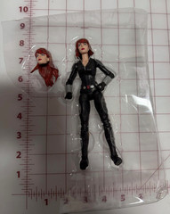 Marvel Legends Ultimate Riders 6 Inch Black Widow Figure New in Plastic Bubble
