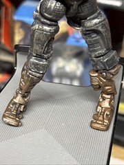 Rare REAL STEEL Atom figure 5″ Series 2 JunkYard Atom Missing Arms Parts/Repair