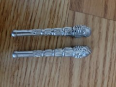 Bandai 1996 Mighty Morphin Power Rangers Zeo Mechanizer Authentic Weapon Part