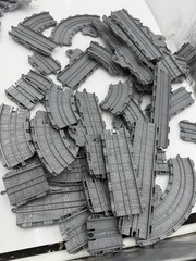 Thomas & Friends Take N Play Folding Oval Train Track Set Mattel Travel 2009
