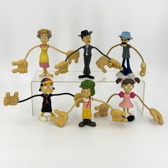 McDonal’s Chavo del Ocho Complete Set Collection 6 Figures 2008 NICE Rare Vintag
