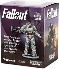 Fallout T-60 Power Armor 3 Inch Mini Figure Brotherhood of Steel NIB