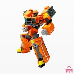 Metal Cardbot MEGATRUCKER Transformation Robot Action Figure Toy 2023