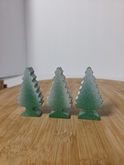 VTG Thomas & Friends Lot Of 7 Seasonal Trees 1994 Britt Allcroft