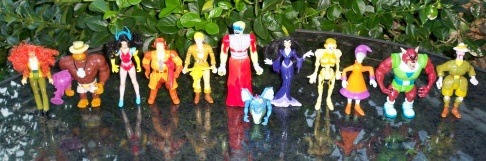 SCHAPER FILMATION GHOSTBUSTERS 1987 COLLECTION RAT A BAT FUTURA JESSICA WEAPONS