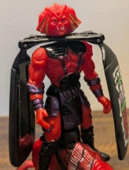 Vintage 1996 Galoob Dragon Flyz Dread Wing Black Heart Launcher Figure Toy