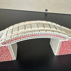 Britt Allcroft Vintage Thomas Wooden Bridge Tunnel Brick
