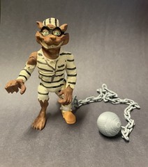 TMNT SCRATCH THE CAT FDM 3D PRINTED FIGURE with Ball chain