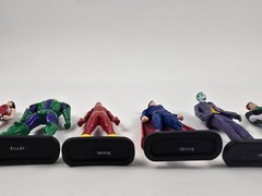 DC Comics Justice League Deluxe Mini Figz Series 1 Complete Set of 9 Figures
