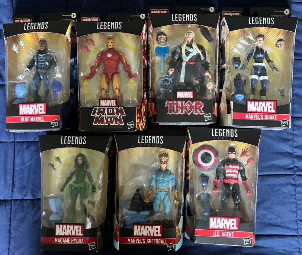 Marvel Legends Baf Complete Set Of 7 Controller