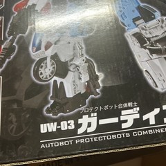 Transformers Unite Warriors UW03 Guardian Figure Takara Tomy-read description