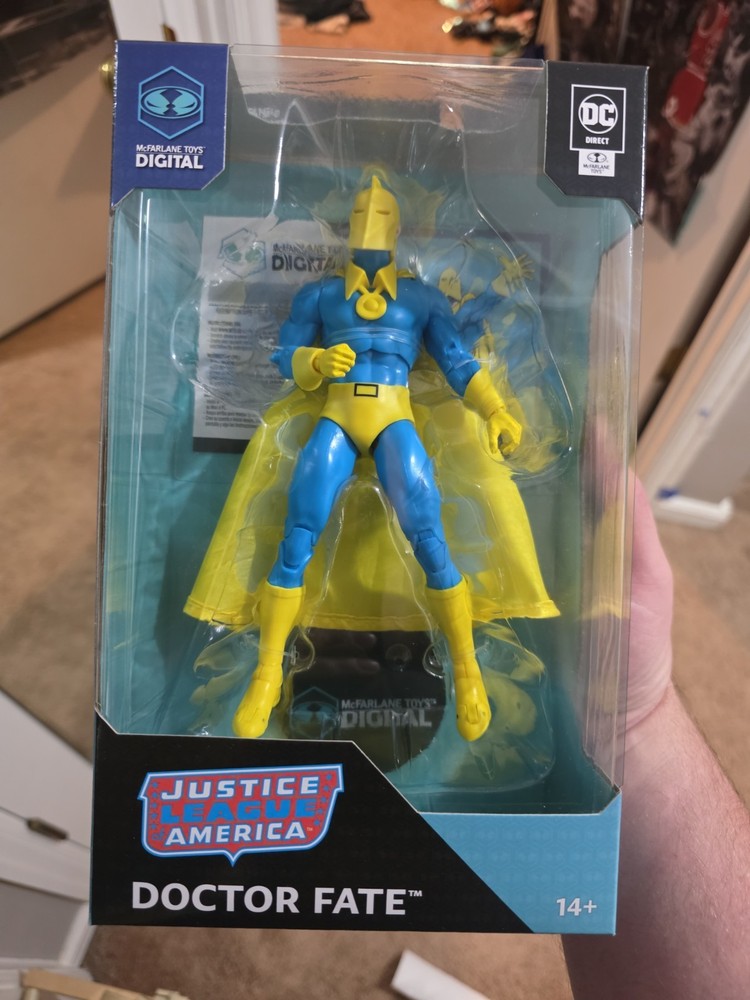 McFarlane Dc Multiverse Digital Doctor Fate (DC: The Silver Age) Action Figure