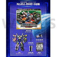MINIFORCE Super Cops JUSTICE TITAN & CAPTAIN COMMANDER Set Transformer Robot Toy