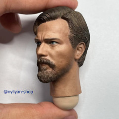 1/6 Luke Mark Hamill Head Sculpt Carved For 12”Male Action Figure Body Toys