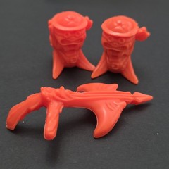 TMNT Teenage Mutant Ninja Turtles Ray Fillet Accessories playmates NO Figure VTG