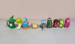 Lot of 9 Lost Kitties Collectible Cat Toy Figures Blind Bag Toys