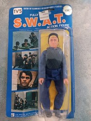 LJN S.W.A.T. Hondo Fully Jointed Action Figure 1975 Vintage Police TV Show